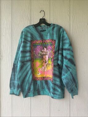 NWOT Janis Joplin Tie-Dye Graphic Sweatshirt